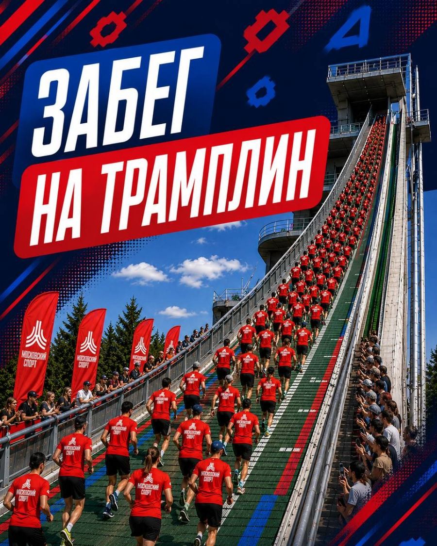 Забег на трамплин